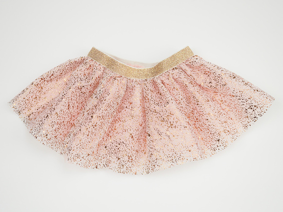 Pink & Gold Sparkle Skirt- 6 months