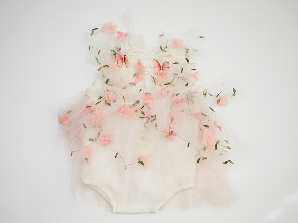 Butterfly Tulle Dress- 9-12 months