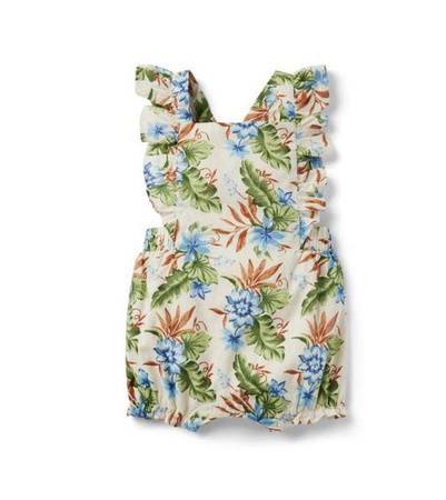 Tropical Romper- 6-12 months