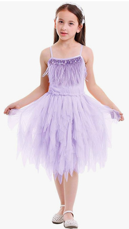 Purple Tulle Dress- Size 2T-4T